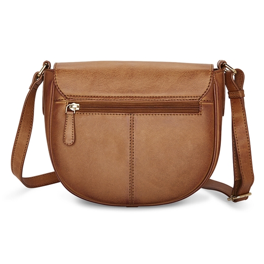 Pia Ries -  Pianta Lille Jagttaske Retro style 337-11- Cognac